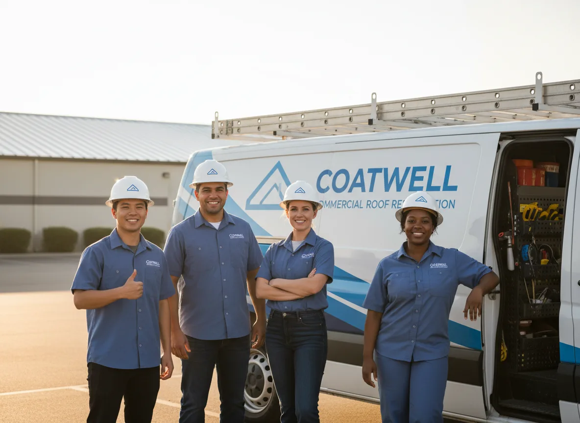 Commercial roof coating company in Sinks Grove, WV